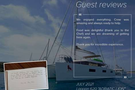 Review img # 5 of the yacht ADRIATIC LION (Lagoon 620)