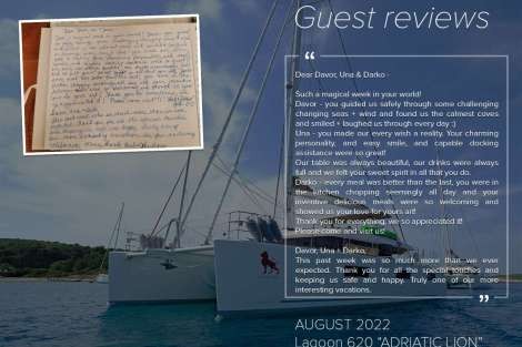 Review img # 12 of the yacht ADRIATIC LION (Lagoon 620)