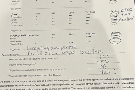 Review img # 114 of the yacht ANDIAMO