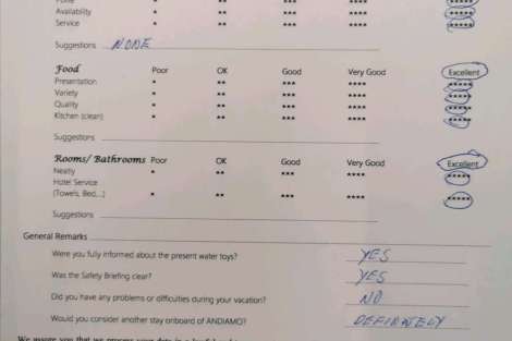 Review img # 101 of the yacht ANDIAMO