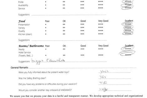 Review img # 89 of the yacht ANDIAMO