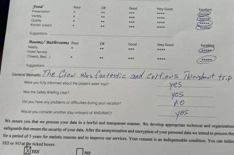 Review img # 79 of the yacht ANDIAMO