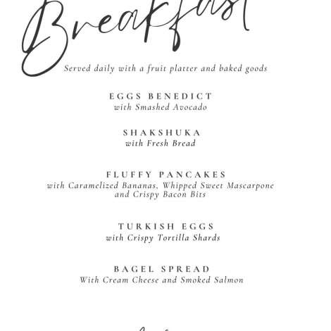 Food onboard ANDIAMO # 1