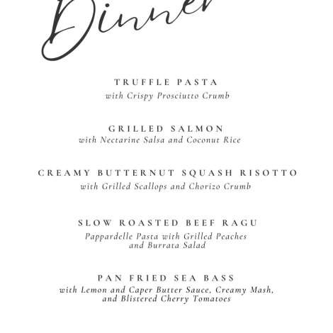 Food onboard ANDIAMO # 7