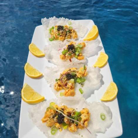 Food onboard KRAZY KAT # 4